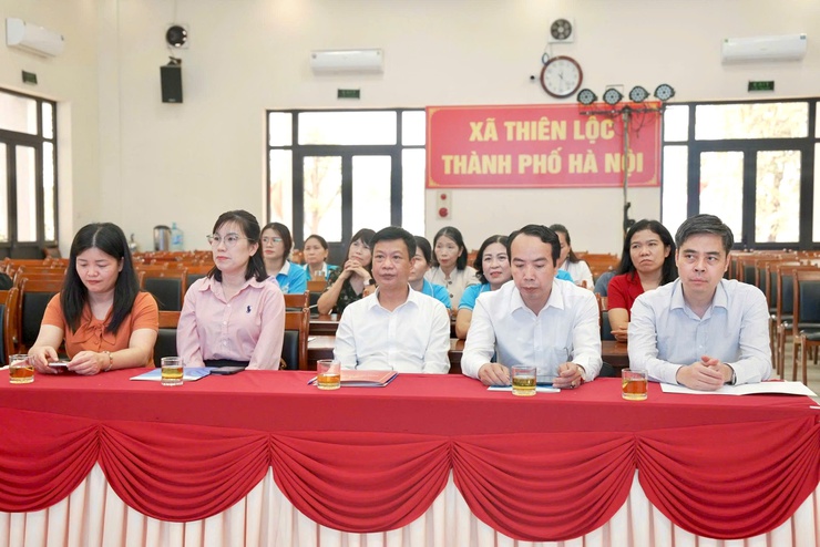 Hội nghị kiện toàn chức danh cán bộ chủ chốt Hội LHPN xã khóa I , nhiệm kỳ 2025 - 2030.- Ảnh 2.