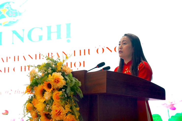 Hội nghị kiện toàn chức danh cán bộ chủ chốt Hội LHPN xã khóa I , nhiệm kỳ 2025 - 2030.- Ảnh 8.