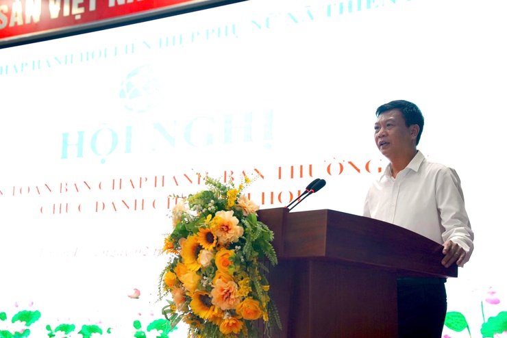 Hội nghị kiện toàn chức danh cán bộ chủ chốt Hội LHPN xã khóa I , nhiệm kỳ 2025 - 2030.- Ảnh 3.