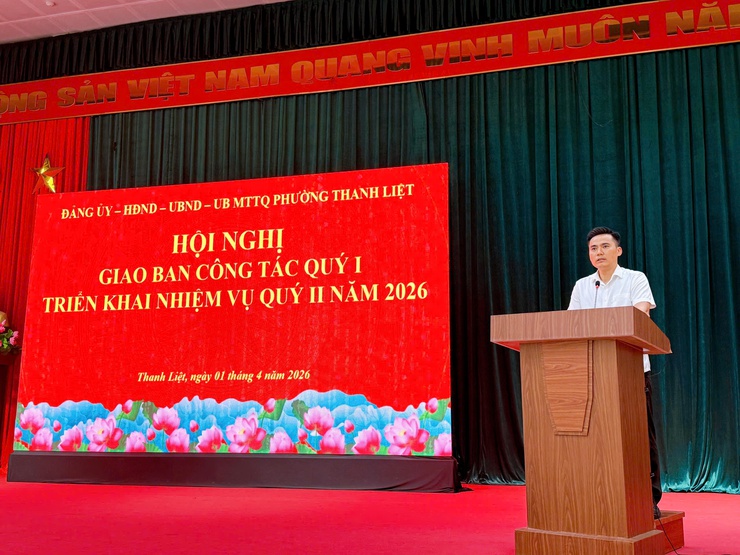 Đảng ủy phường Thanh Liệt: nâng cao hiệu quả điều hành, tăng cường kỷ cương, kỷ luật trong thực hiện nhiệm vụ- Ảnh 2.