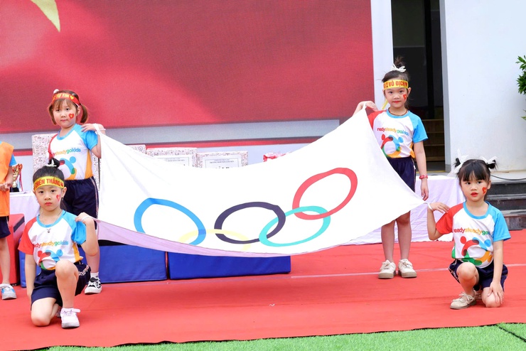 RỰC RỠ SẮC MÀU “NGÀY HỘI THỂ THAO – SPORTS DAY” TẠI TRƯỜNG MẦM NON LÂM TIÊN- Ảnh 3.