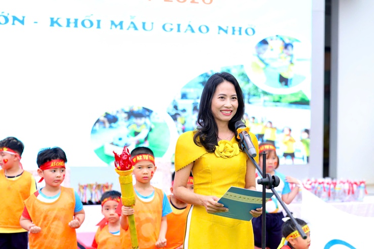 RỰC RỠ SẮC MÀU “NGÀY HỘI THỂ THAO – SPORTS DAY” TẠI TRƯỜNG MẦM NON LÂM TIÊN- Ảnh 8.