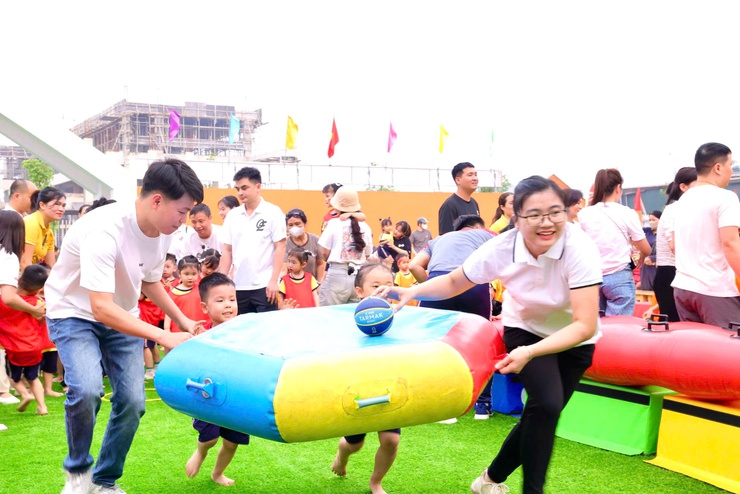 RỰC RỠ SẮC MÀU “NGÀY HỘI THỂ THAO – SPORTS DAY” TẠI TRƯỜNG MẦM NON LÂM TIÊN- Ảnh 13.