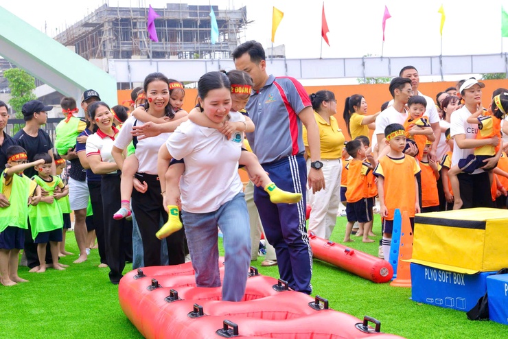 RỰC RỠ SẮC MÀU “NGÀY HỘI THỂ THAO – SPORTS DAY” TẠI TRƯỜNG MẦM NON LÂM TIÊN- Ảnh 19.