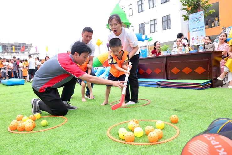 RỰC RỠ SẮC MÀU “NGÀY HỘI THỂ THAO – SPORTS DAY” TẠI TRƯỜNG MẦM NON LÂM TIÊN- Ảnh 20.