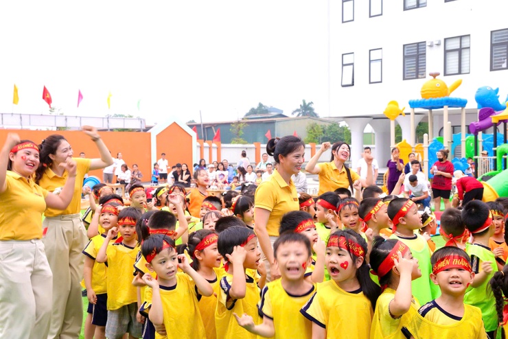 RỰC RỠ SẮC MÀU “NGÀY HỘI THỂ THAO – SPORTS DAY” TẠI TRƯỜNG MẦM NON LÂM TIÊN- Ảnh 36.