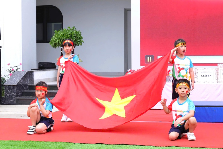 RỰC RỠ SẮC MÀU “NGÀY HỘI THỂ THAO – SPORTS DAY” TẠI TRƯỜNG MẦM NON LÂM TIÊN- Ảnh 5.