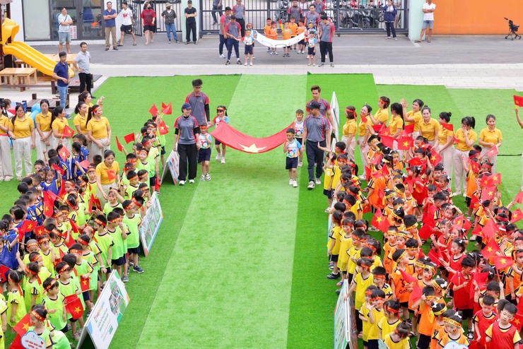 RỰC RỠ SẮC MÀU “NGÀY HỘI THỂ THAO – SPORTS DAY” TẠI TRƯỜNG MẦM NON LÂM TIÊN- Ảnh 6.