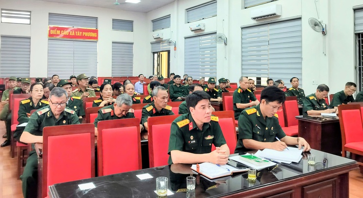 Hội CCB xã Tây Phương sơ kết công tác quý I, triển khai nhiệm vụ quý II năm 2026- Ảnh 1.