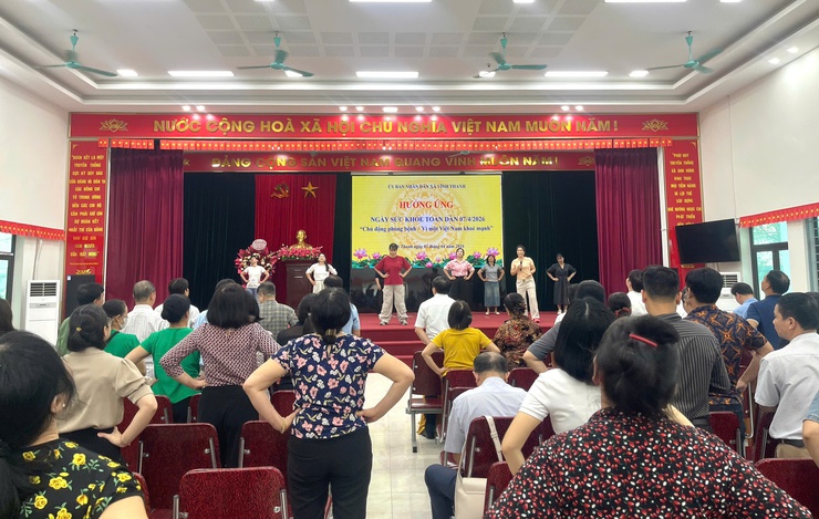 Xã Vĩnh Thanh phát động hưởng ứng Ngày Sức khỏe toàn dân năm 2026- Ảnh 7.