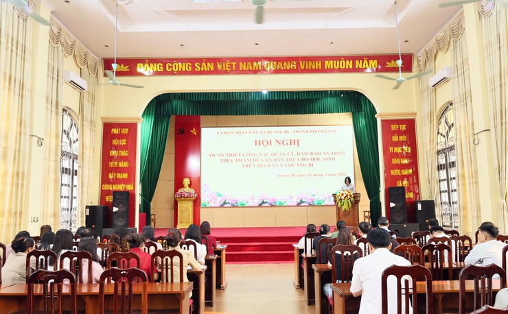 UBND xã Quảng Bị giao ban đánh giá kết quả tháng 2; triển khai phương hướng nhiệm vụ tháng 3/2026- Ảnh 1.