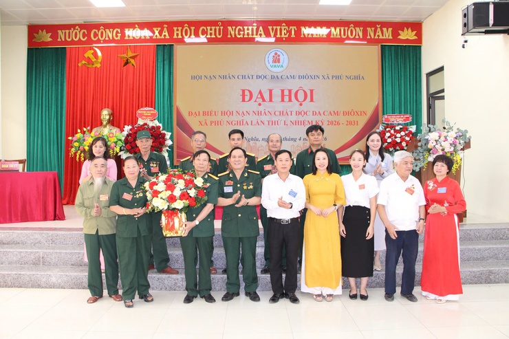 Đại hội  hội Nạn nhân chất độc da cam/Đioxin xã Phú Nghĩa nhiệm kỳ 2026 -2031 thành công tốt đẹp- Ảnh 12.