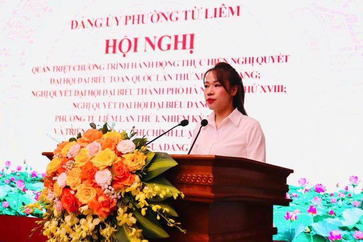 Phường Từ Liêm tổ chức hội nghị quán triệt nghị quyết và phát động cuộc thi chính luận về bảo vệ nền tảng tư tưởng của Đảng năm 2026- Ảnh 5.