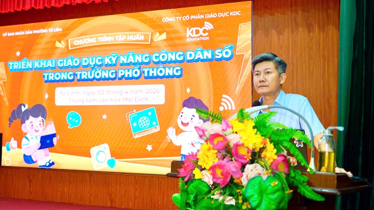 Phường Từ Liêm tổ chức hội nghị tập huấn triển khai giáo dục kỹ năng công dân số trong trường phổ thông

- Ảnh 2.