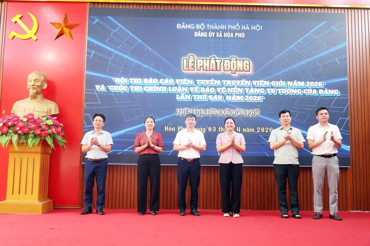 xã Hòa Phú: Hội nghị sơ kết thực hiện nhiệm vụ Quý I, triển khai phương hướng, nhiệm vụ Quý II/2026.- Ảnh 10.