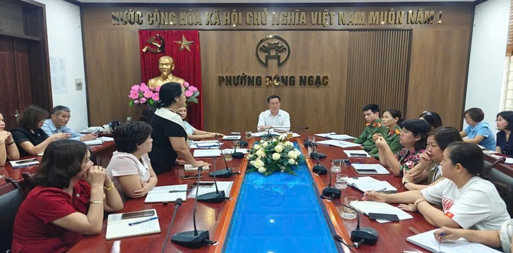 Phường Đông Ngạc họp Ban chỉ đạo đảm bảo vệ sinh an toàn thực phẩm.- Ảnh 3.
