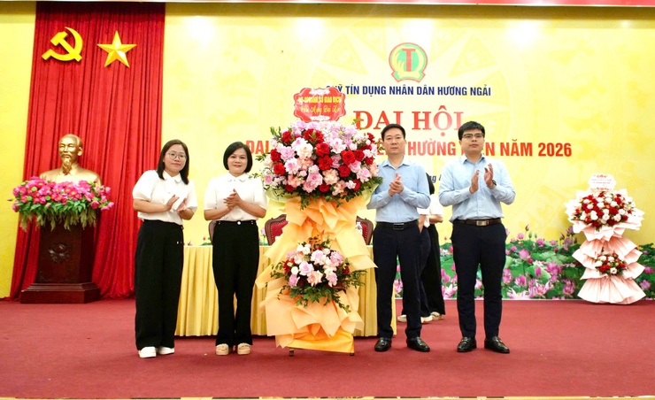 Đại hội đại biểu thành viên thường niên năm 2026 Quỹ tín dụng nhân dân Hương Ngải - Ảnh 6.