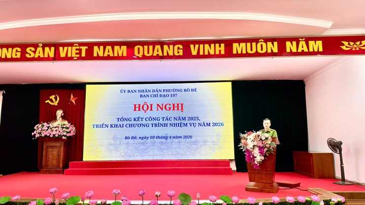 PHƯỜNG BỒ ĐỀ GIỮ VỮNG KỶ CƯƠNG, ĐẢM BẢO TRẬT TỰ ĐÔ THỊ NĂM 2026- Ảnh 4.