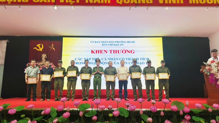 PHƯỜNG BỒ ĐỀ GIỮ VỮNG KỶ CƯƠNG, ĐẢM BẢO TRẬT TỰ ĐÔ THỊ NĂM 2026- Ảnh 10.