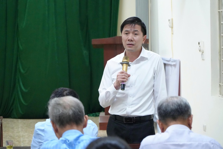 BÍ THƯ ĐẢNG ỦY, CHỦ TỊCH HĐND XÃ MAI XUÂN TRƯỜNG - DỰ SINH HOẠT CHI BỘ THÔN CAO XÁ- Ảnh 4.