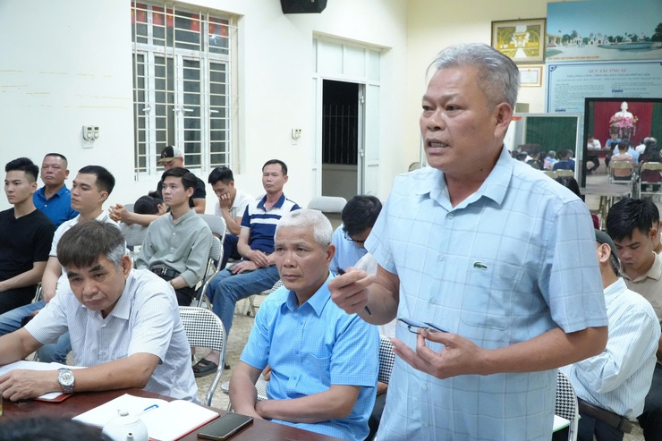 BÍ THƯ ĐẢNG ỦY, CHỦ TỊCH HĐND XÃ MAI XUÂN TRƯỜNG - DỰ SINH HOẠT CHI BỘ THÔN CAO XÁ- Ảnh 8.