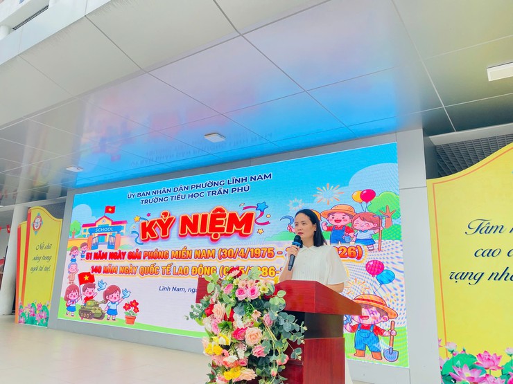 TRƯỜNG TIỂU HỌC TRẦN PHÚ QUAN TÂM GIÁO DỤC TRUYỀN THỐNG CHO HỌC SINH NHÂN DỊP 51 NĂM NGÀY GIẢI PHÓNG MIỀN NAM, THỐNG NHẤT ĐẤT NƯỚC( 30/4/1975- 30/4/2026)- Ảnh 3.