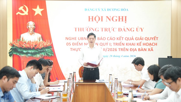 Đổi mới cách tiếp cận trong triển khai nhiệm vụ giải quyết 05 điểm nghẽn trên địa bàn xã Dương Hoà - Ảnh 8.