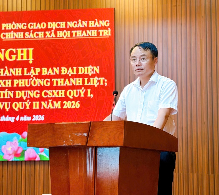 Công bố quyết định Thành lập Ban đại diện Hội đồng quản trị NHCSXH phường Thanh Liệt- Ảnh 3.