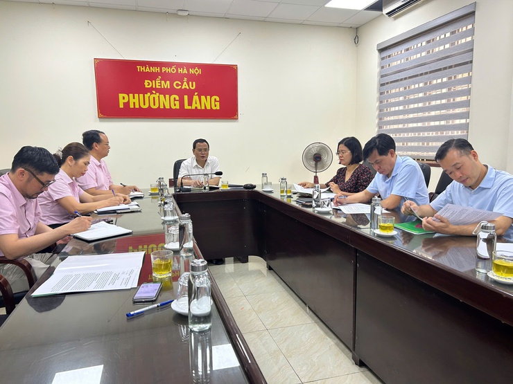 Phiên họp thứ nhất Ban đại diện Hội đồng quản trị Ngân hàng Chính sách xã hội phường Láng năm 2026 - Ảnh 1.