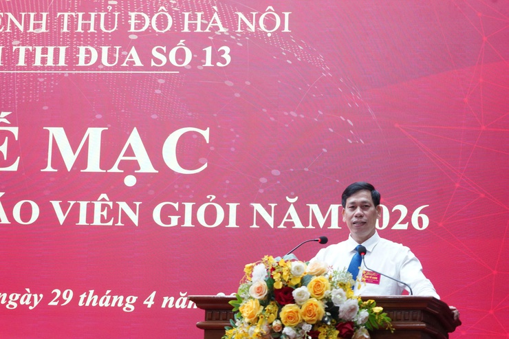 Sôi nổi Hội thi Báo cáo viên giỏi Khối thi đua số 13 Bộ Tư lệnh Thủ đô Hà Nội tại phường Chương Mỹ- Ảnh 3.
