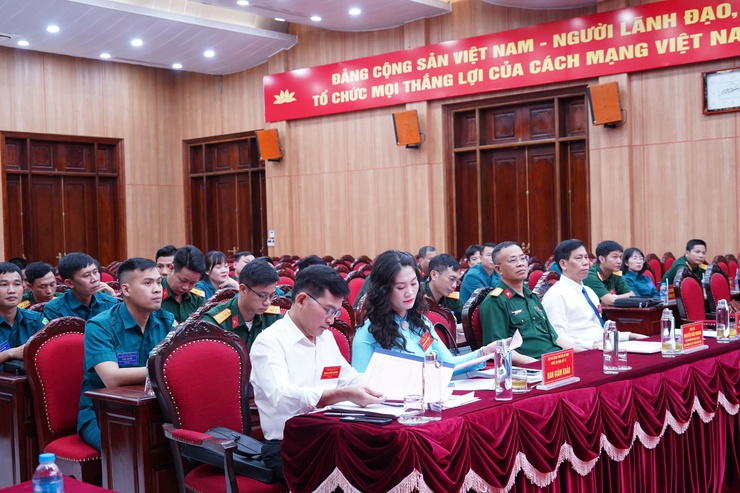 Sôi nổi Hội thi Báo cáo viên giỏi Khối thi đua số 13 Bộ Tư lệnh Thủ đô Hà Nội tại phường Chương Mỹ- Ảnh 5.