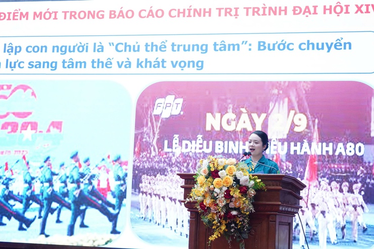 Sôi nổi Hội thi Báo cáo viên giỏi Khối thi đua số 13 Bộ Tư lệnh Thủ đô Hà Nội tại phường Chương Mỹ- Ảnh 6.