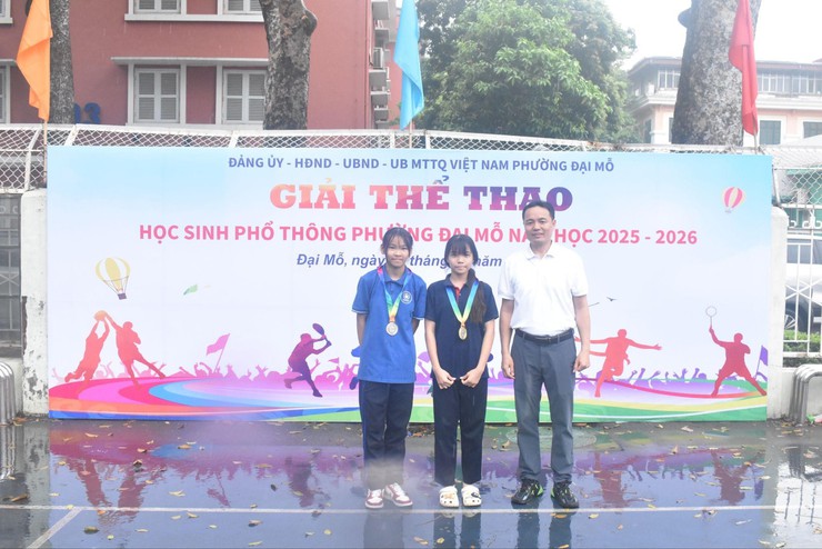 Phường Đại Mỗ tổ chức thành công giải thi đấu điền kinh, kết thúc Giải thể thao học sinh phường 2026- Ảnh 14.