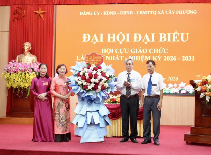 Tây Phương tổ chức Đại hội đại biểu Hội Cựu giáo chức lần thứ I, nhiệm kỳ 2026 – 2031- Ảnh 1.