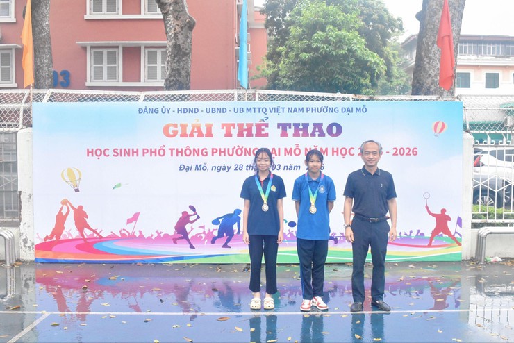 Phường Đại Mỗ tổ chức thành công giải thi đấu điền kinh, kết thúc Giải thể thao học sinh phường 2026- Ảnh 5.