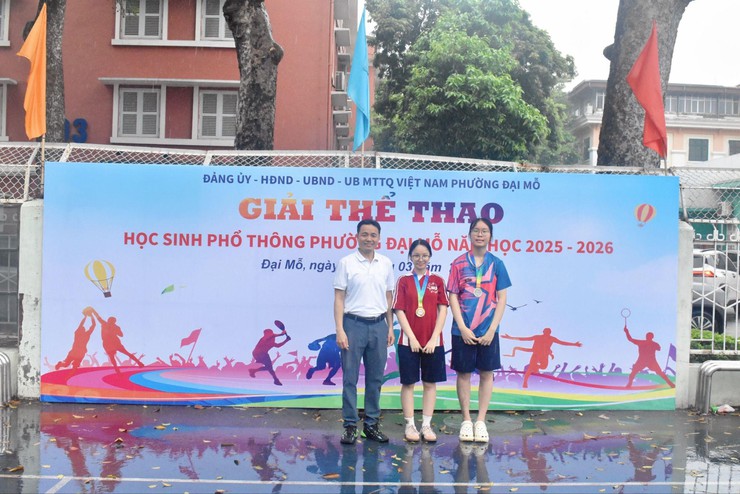 Phường Đại Mỗ tổ chức thành công giải thi đấu điền kinh, kết thúc Giải thể thao học sinh phường 2026- Ảnh 4.