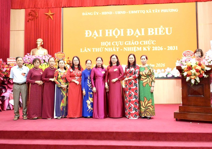 Tây Phương tổ chức Đại hội đại biểu Hội Cựu giáo chức lần thứ I, nhiệm kỳ 2026 – 2031- Ảnh 7.