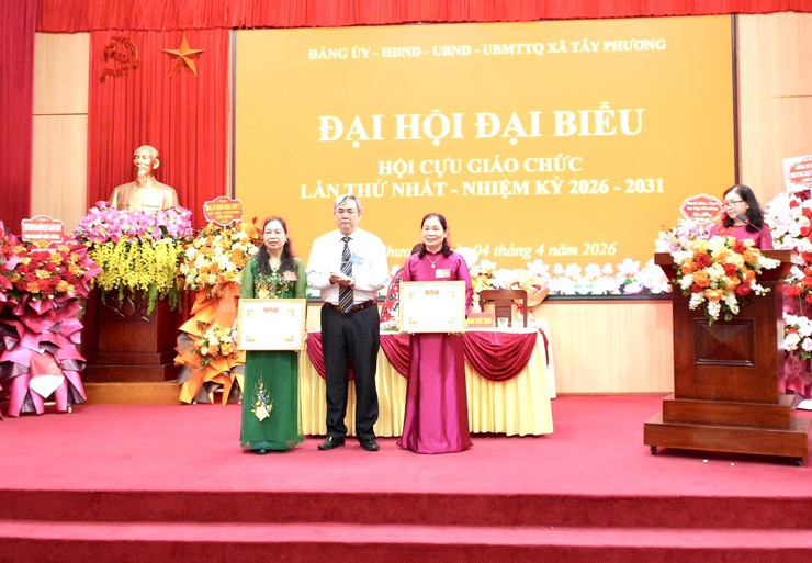 Tây Phương tổ chức Đại hội đại biểu Hội Cựu giáo chức lần thứ I, nhiệm kỳ 2026 – 2031- Ảnh 8.