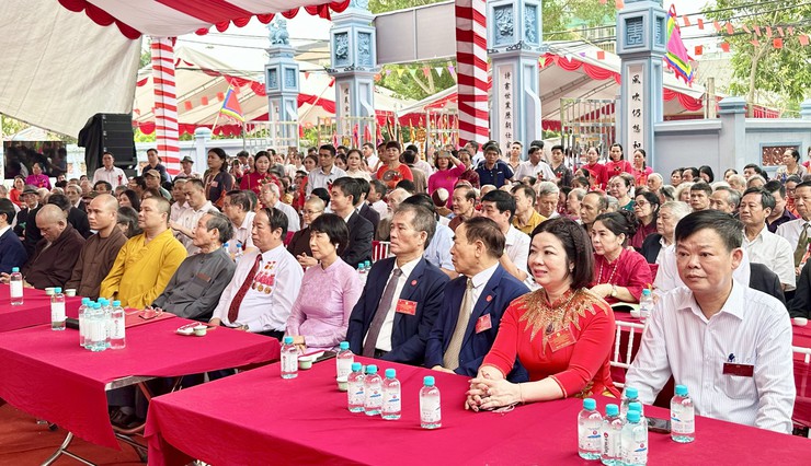 LỄ KHÁNH THÀNH DỰ ÁN: TU BỔ, TÔN TẠO DI TÍCH NHÀ THỜ NGÔ THÌ NHẬM THÔN TẢ THANH OAI, XÃ ĐẠI THANH, THÀNH PHỐ HÀ NỘI.- Ảnh 2.