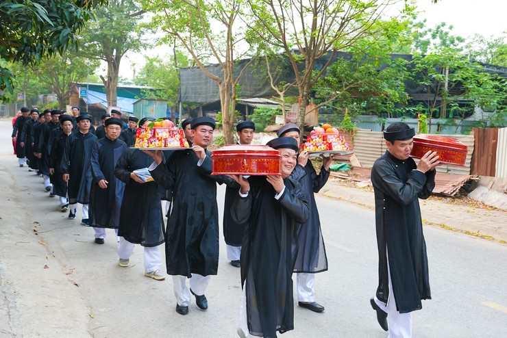 ĐÌNH LÀNG THÔN NGÔ SÀI TỔ CHỨC LỄ XUÂN THU NHỊ TẾ – HỘI TƯ VĂN GIỮ GÌN NÉT ĐẸP TRUYỀN THỐNG- Ảnh 4.