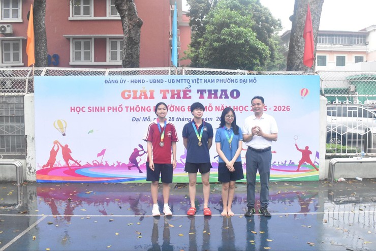 Phường Đại Mỗ tổ chức thành công giải thi đấu điền kinh, kết thúc Giải thể thao học sinh phường 2026- Ảnh 13.