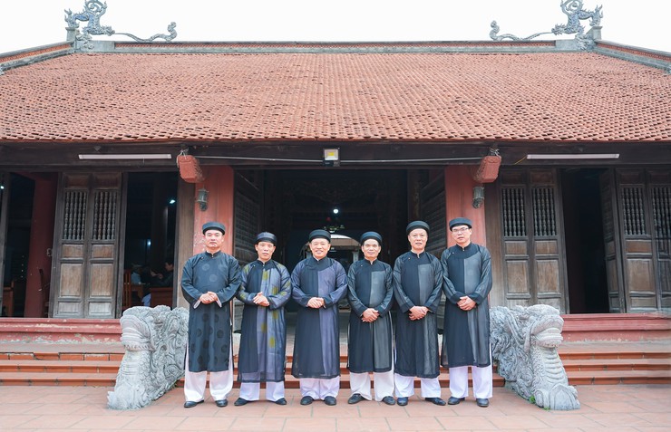 ĐÌNH LÀNG THÔN NGÔ SÀI TỔ CHỨC LỄ XUÂN THU NHỊ TẾ – HỘI TƯ VĂN GIỮ GÌN NÉT ĐẸP TRUYỀN THỐNG- Ảnh 2.