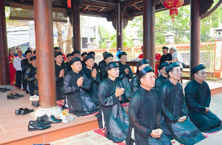 ĐÌNH LÀNG THÔN NGÔ SÀI TỔ CHỨC LỄ XUÂN THU NHỊ TẾ – HỘI TƯ VĂN GIỮ GÌN NÉT ĐẸP TRUYỀN THỐNG- Ảnh 5.