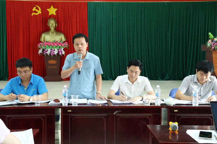 UBND xã Xuân Mai tổ chức hội nghị tuyên truyền, vận động các hộ gia đình, cá nhân có đất thu hồi bàn giao mặt bằng thi công thực hiện dự án đầu tư cải tạo, nâng cấp Quốc lộ 6 đoạn  qua thôn Tiên Trượng, thôn Tiến Ân- Ảnh 10.