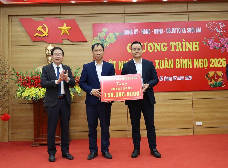 Ông Nguyễn Mạnh Thản – Người doanh nhân mang trái tim nhân ái giữa lòng Suối Hai- Ảnh 5.