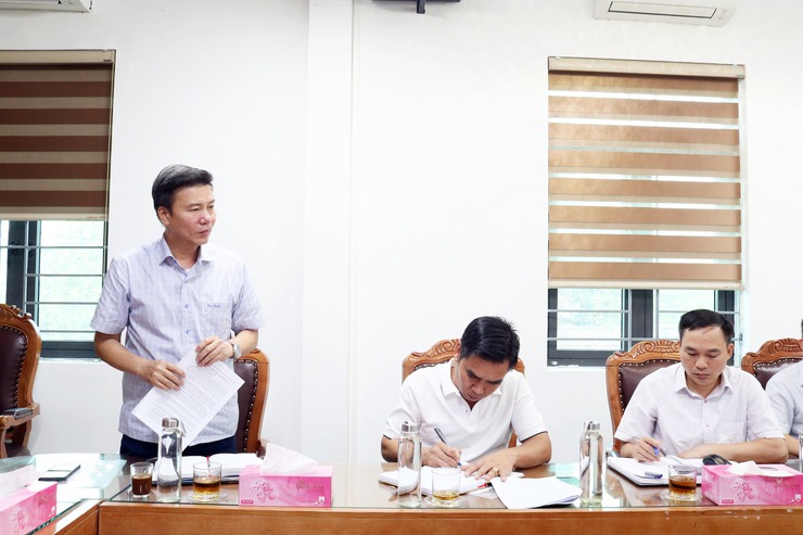 UBND xã Quảng Bị đã tổ chức Hội nghị nghe báo cáo tình hình thực hiện các dự án trên địa bàn- Ảnh 2.