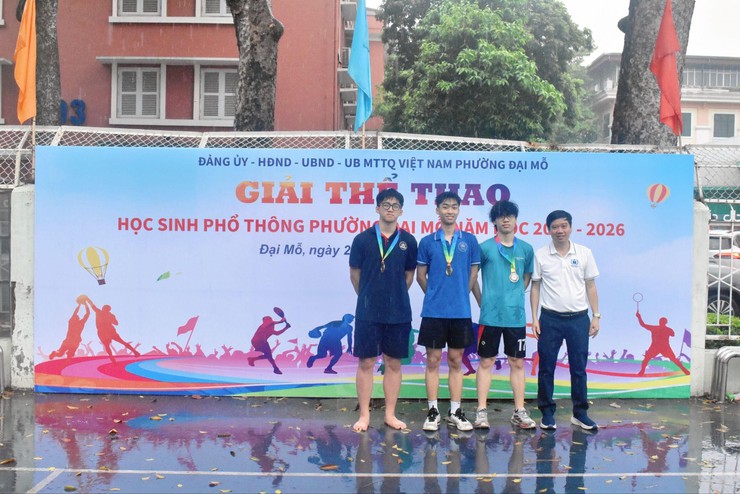 Phường Đại Mỗ tổ chức thành công giải thi đấu điền kinh, kết thúc Giải thể thao học sinh phường 2026- Ảnh 9.