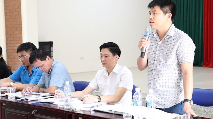 UBND xã Xuân Mai tổ chức hội nghị tuyên truyền, vận động các hộ gia đình, cá nhân có đất thu hồi bàn giao mặt bằng thi công thực hiện dự án đầu tư cải tạo, nâng cấp Quốc lộ 6 đoạn  qua thôn Tiên Trượng, thôn Tiến Ân- Ảnh 9.