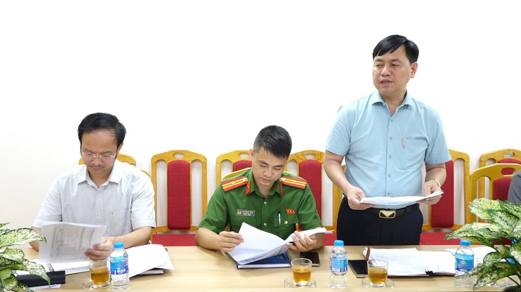 Xã Vật Lại đánh giá tiến độ thực hiện chiến dịch 68 ngày đêm GPMB các dự án- Ảnh 1.