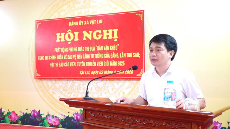Xã Vật Lại phát động các Cuộc thi chính luận về bảo vệ nền tảng tư tưởng của Đảng lần thứ VI năm 2026- Ảnh 5. Xã Vật Lại phát động các Cuộc thi chính luận về bảo vệ nền tảng tư tưởng của Đảng lần thứ VI năm 2026- Ảnh 5.